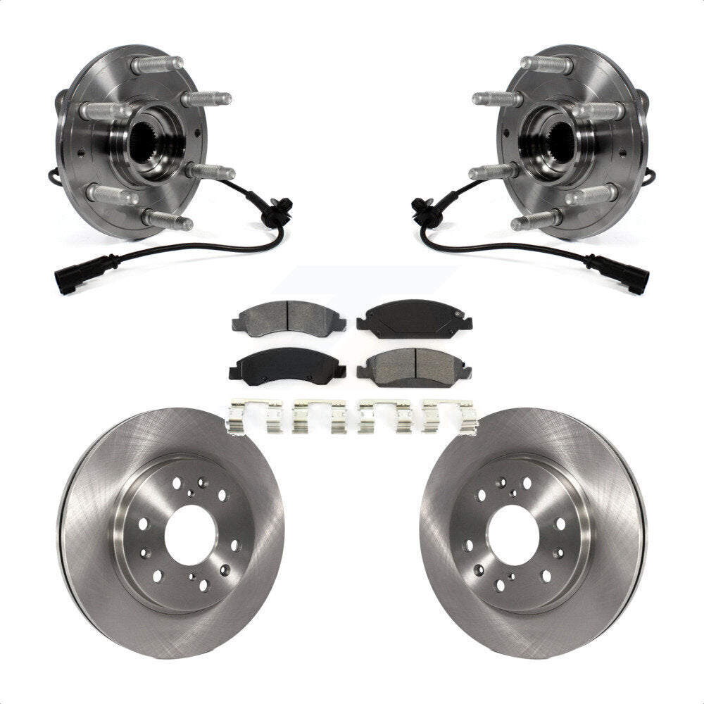 [Avant] Kit d'ensemble roulement de roue et moyeu pour Chevrolet Silverado 1500 GMC Sierra Tahoe Cadillac Suburban Yukon XL Escalade XTS ESV LD KBB-106026