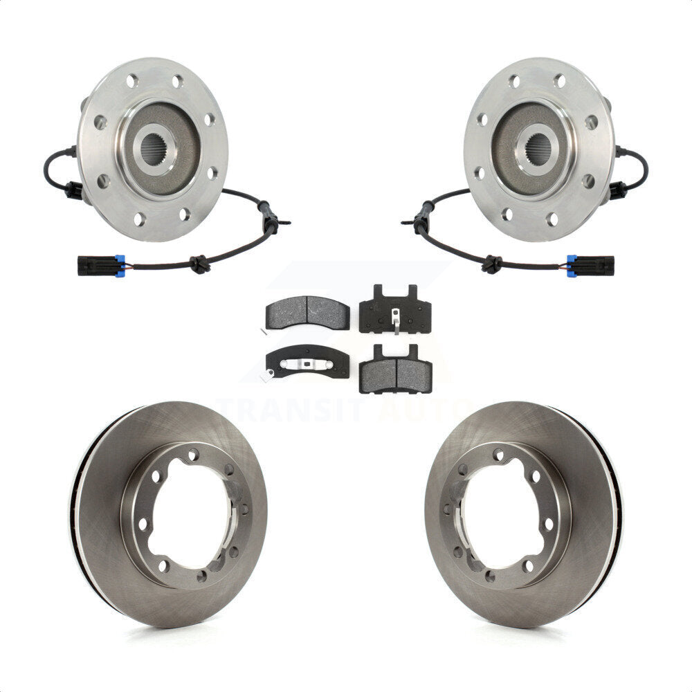 [Avant] Kit d'ensemble roulement de roue et moyeu pour 1995 K3500 Chevrolet GMC Dual Rear Wheels KBB-106044 par Transit Auto