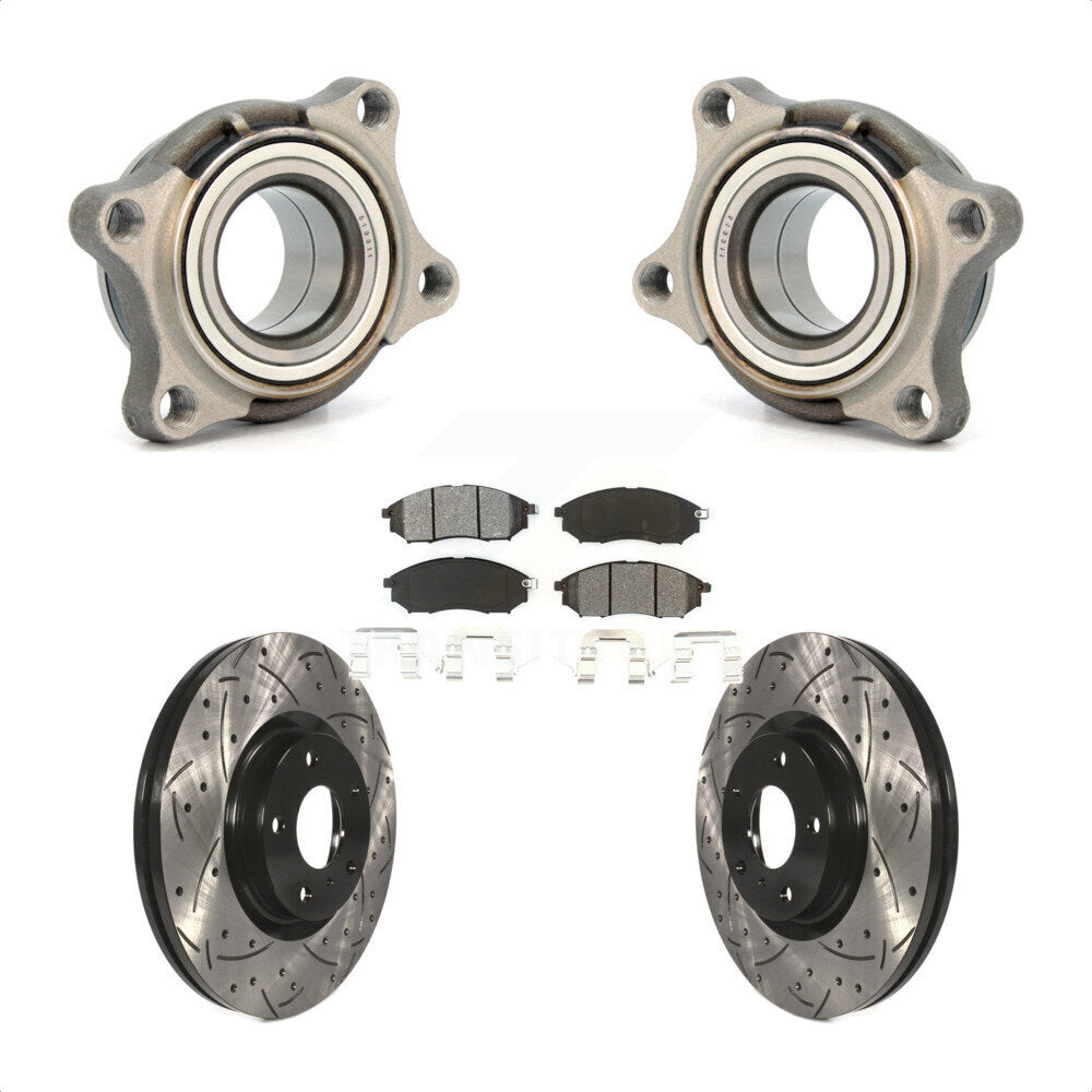 [Avant] Kit d'ensemble roulement de roue pour 2006 INFINITI G35 AWD Module KBB-106059