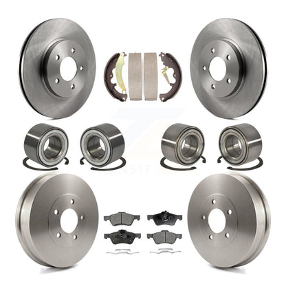 [Avant + Arrière] Kit de Roulement de roue pour Ford Escape Mercury Mariner Mazda Tribute KBB-106121