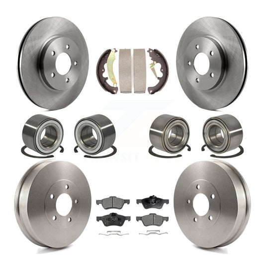 [Avant + Arrière] Kit de Roulement de roue pour Ford Escape Mercury Mariner Mazda Tribute KBB-106121