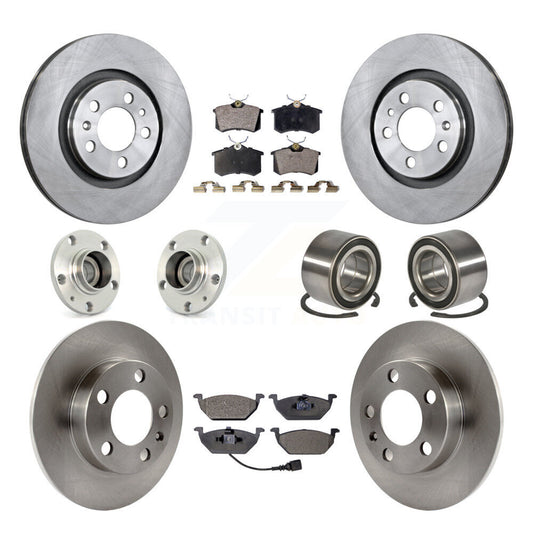 [Avant + Arrière] Kit de Roulement de roue pour Volkswagen Beetle Golf Jetta City KBB-106125