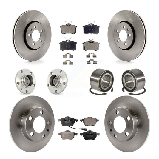 [Avant + Arrière] Kit de Roulement de roue pour 2007-2010 Volkswagen Beetle avec 288mm Diameter Rotor KBB-106126