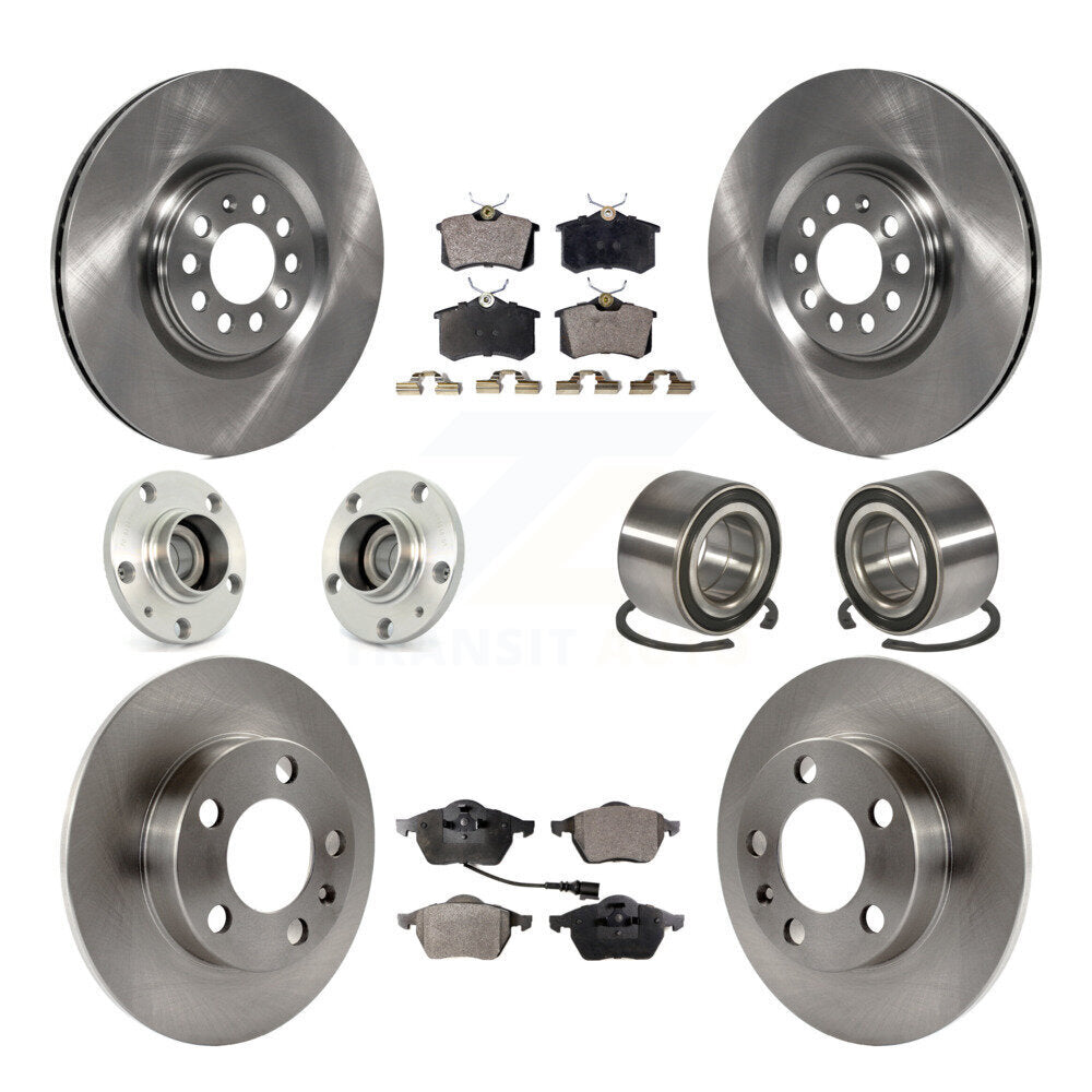 [Avant + Arrière] Kit de Roulement de roue pour 2000-2006 Audi TT KBB-106129
