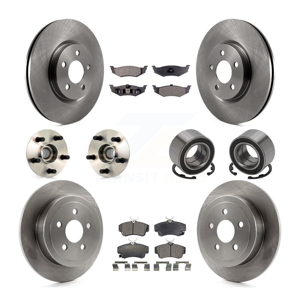 [Avant + Arrière] Kit de Roulement de roue pour Chrysler PT Cruiser KBB-106139