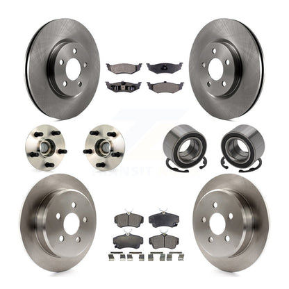 [Avant + Arrière] Kit de Roulement de roue pour 2003-2007 Chrysler PT Cruiser Naturally Aspirated KBB-106140