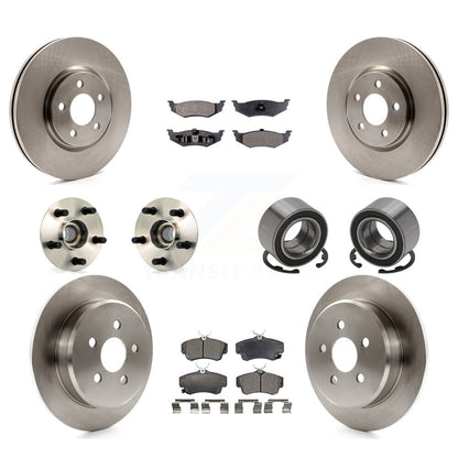 [Avant + Arrière] Kit de Roulement de roue pour 2007 Chrysler PT Cruiser Turbocharged KBB-106142