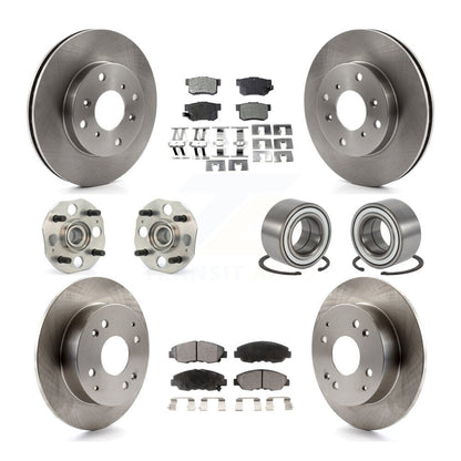 [Avant + Arrière] Kit de Roulement de roue pour 1998-2002 Honda Accord Coupe avec 2.3L 4-Wheel ABS KBB-106149