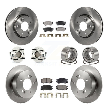 [Avant + Arrière] Kit de Roulement de roue pour 2005 Hyundai Sonata 4-Wheel ABS From 03 01 05 KBB-106176