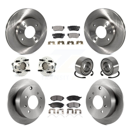 [Avant + Arrière] Kit de Roulement de roue pour Hyundai Sonata Kia Optima Magentis 4-Wheel ABS KBB-106181