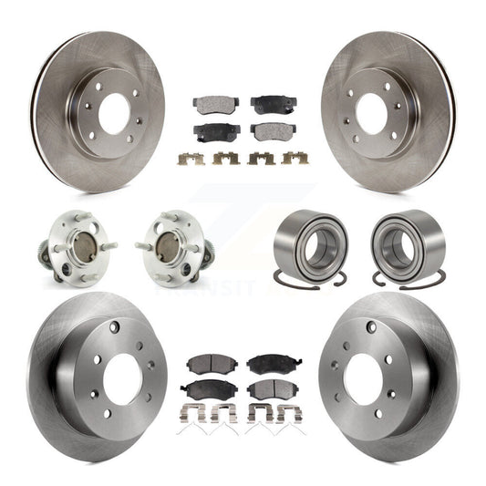 [Avant + Arrière] Kit de Roulement de roue pour 2004 Hyundai Sonata Non-ABS To 09 03 KBB-106184