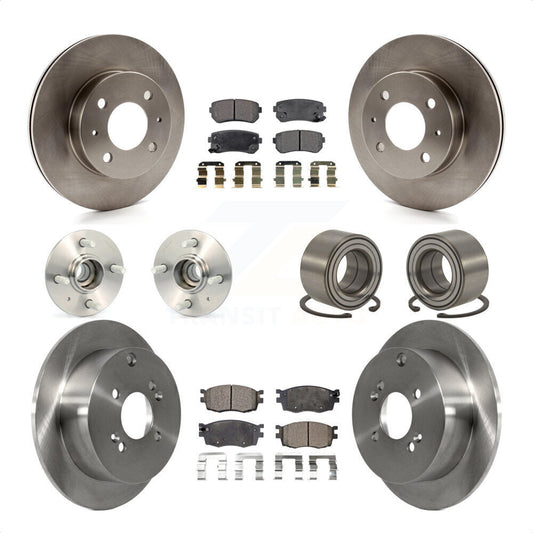 [Avant + Arrière] Kit de Roulement de roue pour 2006 Hyundai Accent Hatchback avec Non-ABS KBB-106188 par Transit Auto