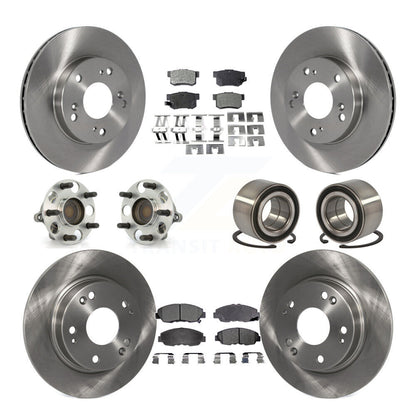 [Avant + Arrière] Kit de Roulement de roue pour Honda Civic KBB-106206