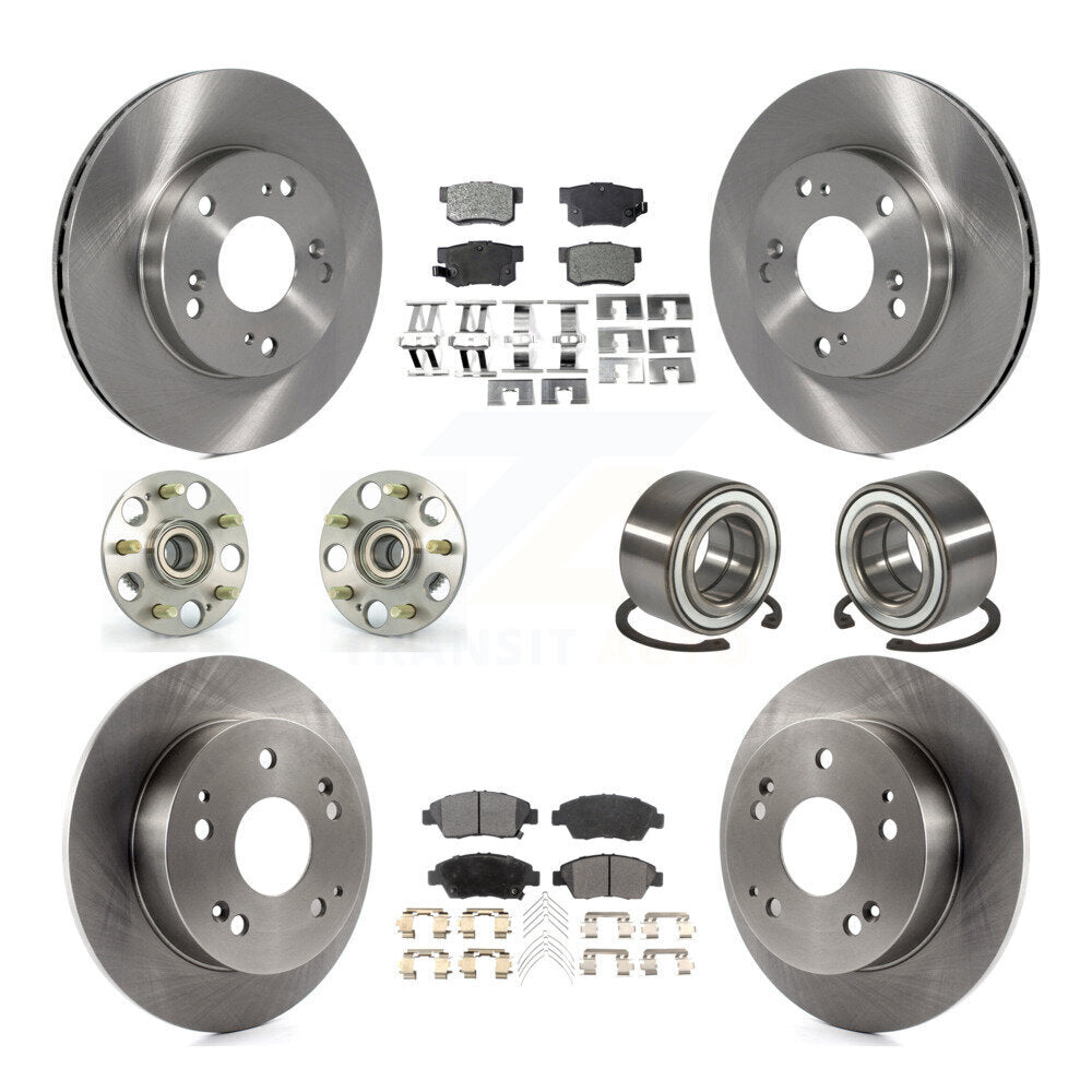 [Avant + Arrière] Kit de Roulement de roue pour 2004 Honda Civic SiR KBB-106207