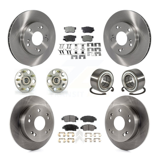 [Avant + Arrière] Kit de Roulement de roue pour 2004 Honda Civic SiR KBB-106207