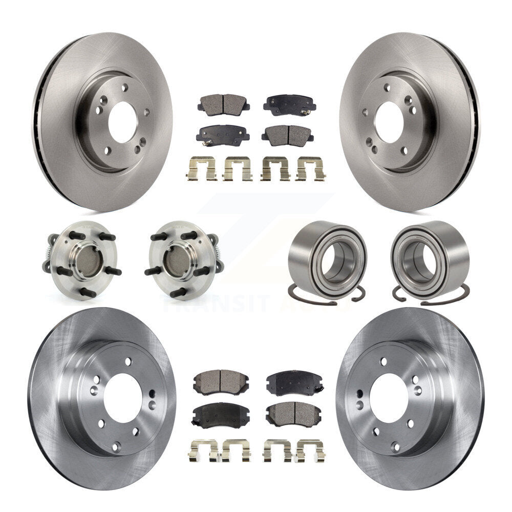 [Avant + Arrière] Kit de Roulement de roue pour Hyundai Sonata 3.3L KBB-106212