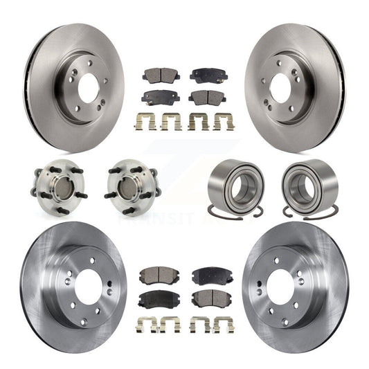 [Avant + Arrière] Kit de Roulement de roue pour Hyundai Sonata 3.3L KBB-106212