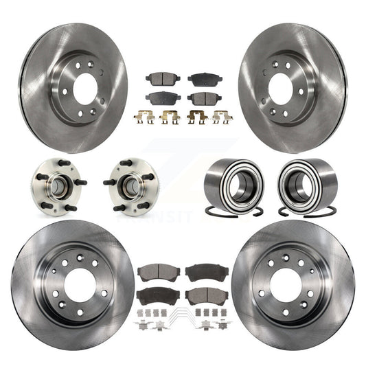 [Avant + Arrière] Kit de Roulement de roue pour Ford Fusion Lincoln MKZ Mercury Milan Mazda 6 Zephyr KBB-106219