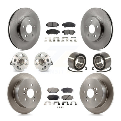 [Avant + Arrière] Kit de Roulement de roue pour 2004-2010 Toyota Sienna FWD KBB-106223
