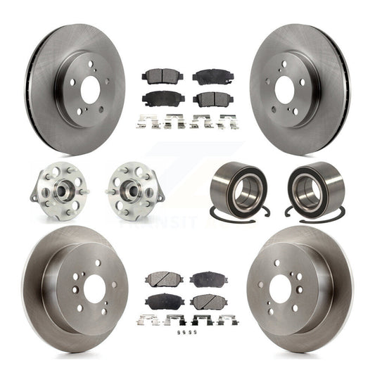 [Avant + Arrière] Kit de Roulement de roue pour 2004-2010 Toyota Sienna AWD KBB-106224