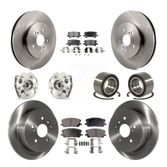 [Avant + Arrière] Kit de Roulement de roue pour Lexus Toyota Highlander RX350 RX330 RX400h KBB-106225