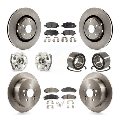 [Avant + Arrière] Kit de Roulement de roue pour 2009-2016 Toyota Venza AWD KBB-106227