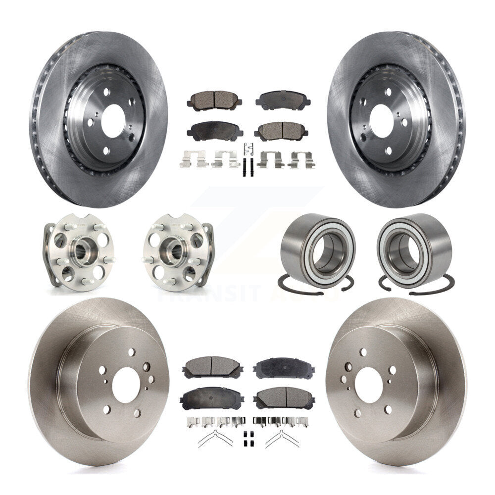 [Avant + Arrière] Kit de Roulement de roue pour 2008-2013 Toyota Highlander AWD KBB-106228
