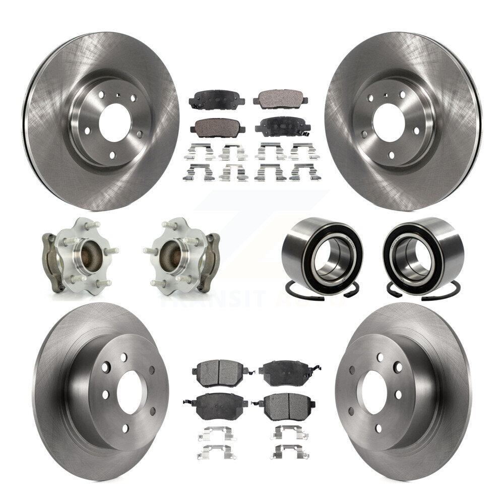 [Avant + Arrière] Kit de Roulement de roue pour Nissan Altima Maxima KBB-106231