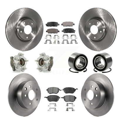 [Avant + Arrière] Kit de Roulement de roue pour Nissan Altima Maxima KBB-106231