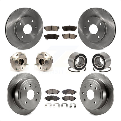 [Avant + Arrière] Kit de Roulement de roue pour Suzuki Forenza Reno Chevrolet Optra KBB-106241 par Transit Auto