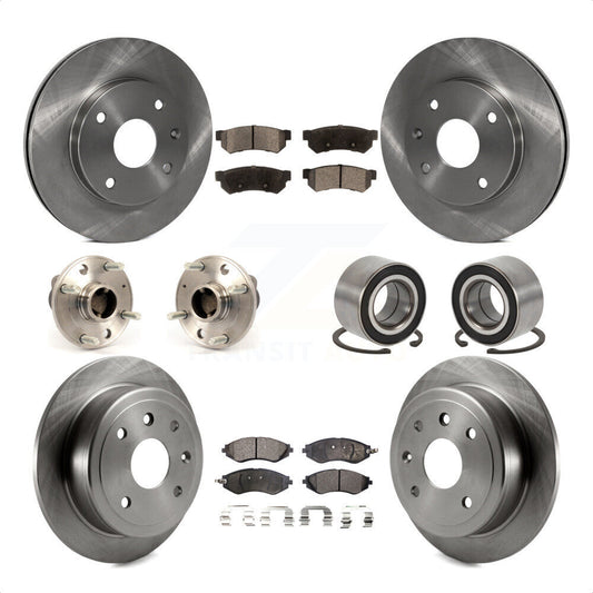 [Avant + Arrière] Kit de Roulement de roue pour Suzuki Forenza Reno Chevrolet Optra KBB-106241 par Transit Auto