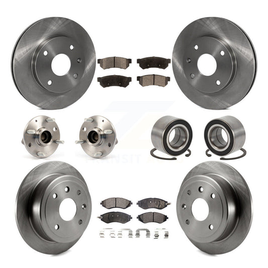 [Avant + Arrière] Kit de Roulement de roue pour Suzuki Reno Chevrolet Optra Non-ABS KBB-106244