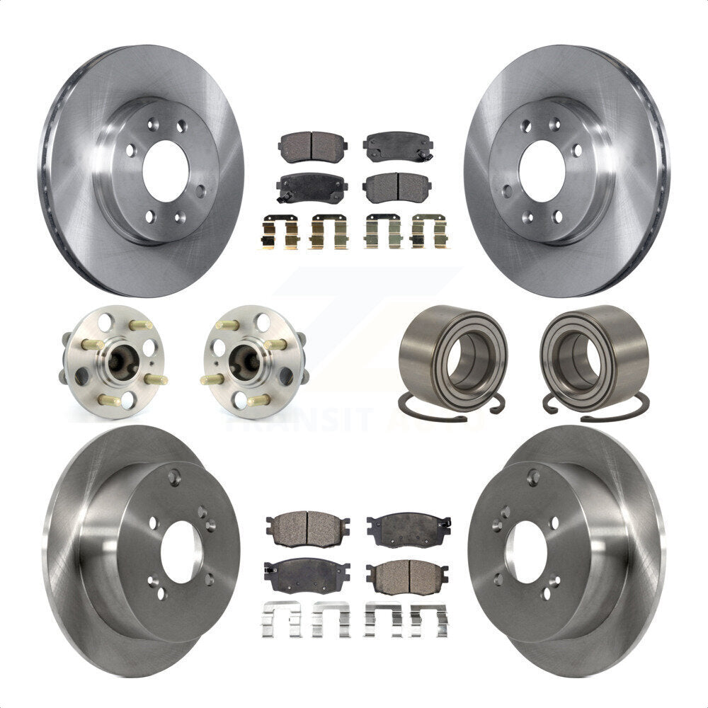 [Avant + Arrière] Kit de Roulement de roue pour Hyundai Accent Kia Rio Rio5 KBB-106248 par Transit Auto