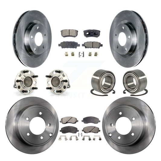 [Avant + Arrière] Kit de Roulement de roue pour Jeep Patriot Compass Dodge Caliber KBB-106258