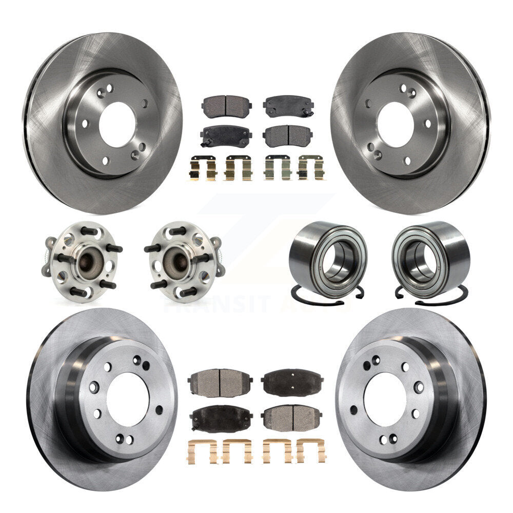 [Avant + Arrière] Kit de Roulement de roue pour Hyundai Elantra KBB-106264