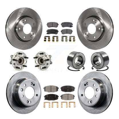 [Avant + Arrière] Kit de Roulement de roue pour Hyundai Elantra KBB-106264
