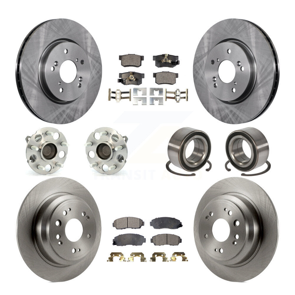 [Avant + Arrière] Kit de Roulement de roue pour Honda Accord Crosstour FWD KBB-106272