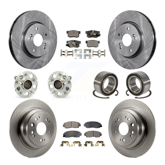 [Avant + Arrière] Kit de Roulement de roue pour Honda Accord Crosstour FWD KBB-106272