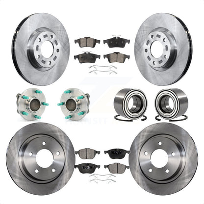 [Avant + Arrière] Kit de Roulement de roue pour 2005 Mazda 3 2.3L avec Non-ABS From 01 05 KBB-106282 par Transit Auto