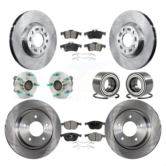 [Avant + Arrière] Kit de Roulement de roue pour 2005 Mazda 3 2.3L avec Non-ABS From 01 05 KBB-106282 par Transit Auto