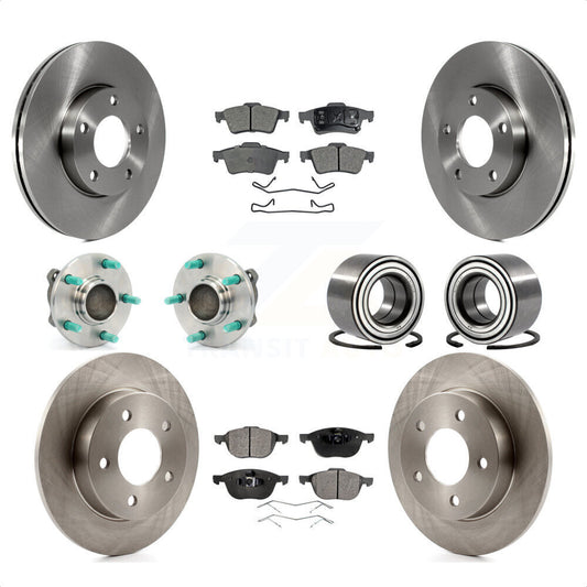 [Avant + Arrière] Kit de Roulement de roue pour 2005 Mazda 3 2.0L avec Non-ABS From 01 05 KBB-106284 par Transit Auto