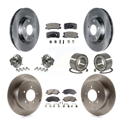 [Avant + Arrière] Kit de Roulement de roue pour Mitsubishi Outlander sans 7 Passenger Seating KBB-106300