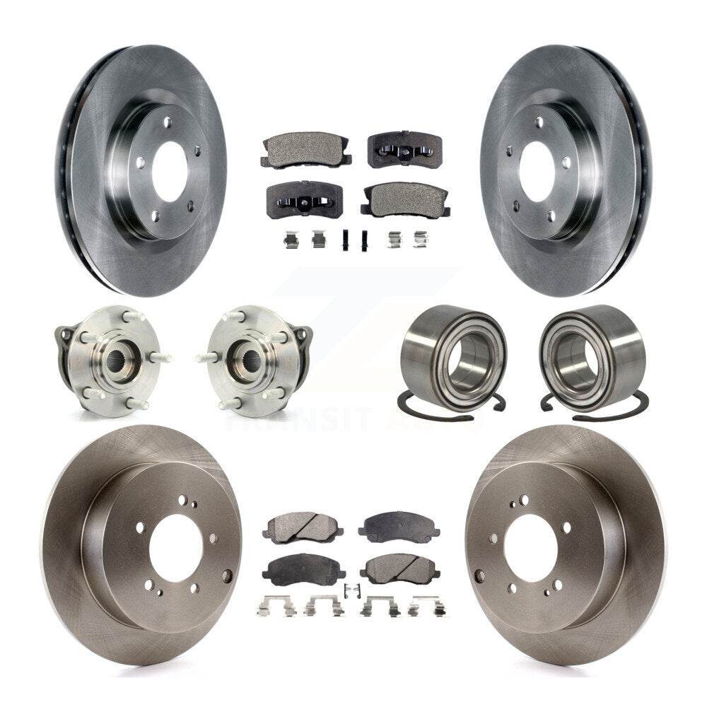 [Avant + Arrière] Kit de Roulement de roue pour Mitsubishi Outlander avec 7 Passenger Seating KBB-106302