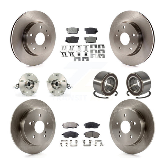 [Avant + Arrière] Kit de Roulement de roue pour 2007-2013 Suzuki SX4 AWD KBB-106304