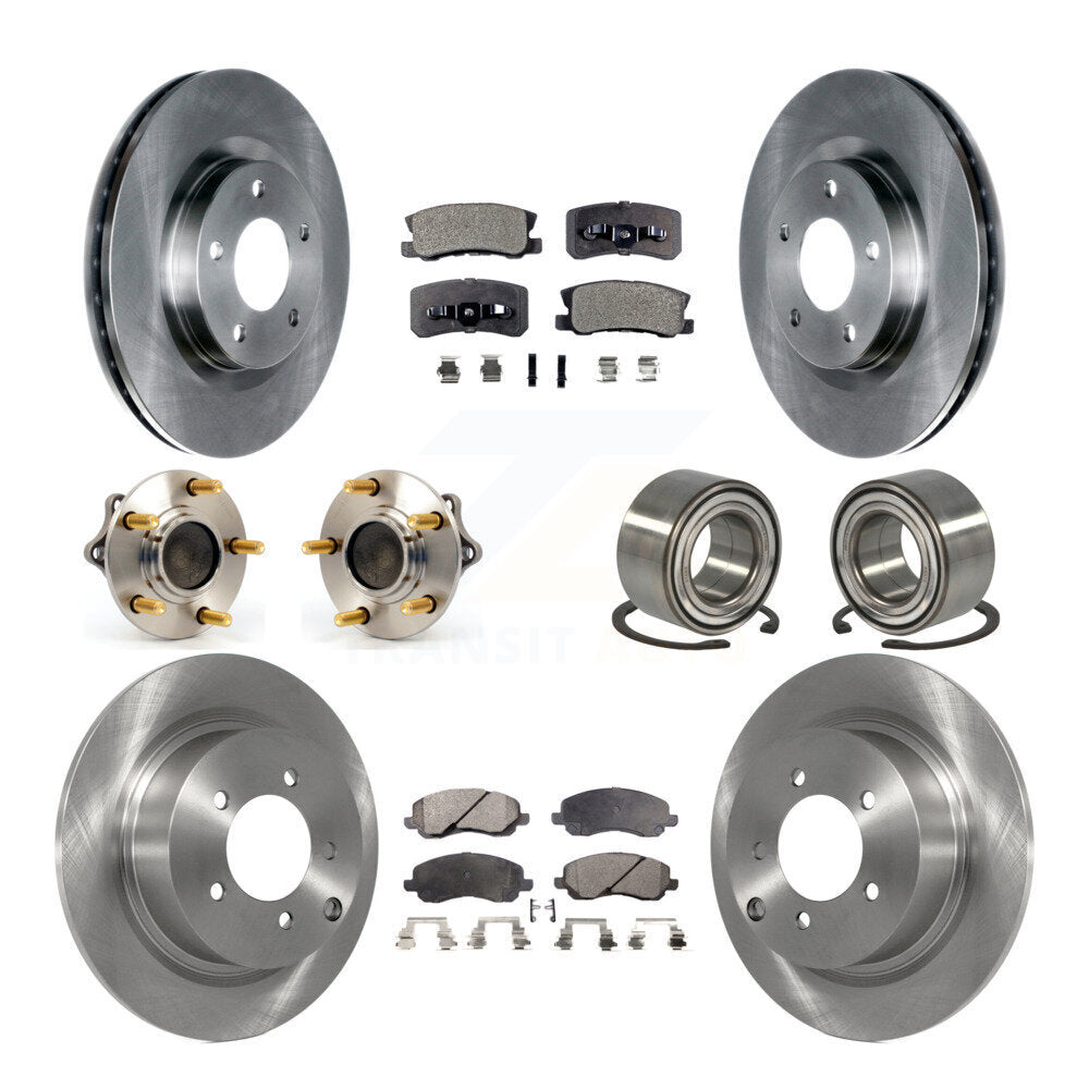 [Avant + Arrière] Kit de Roulement de roue pour Mitsubishi Lancer Outlander Sport KBB-106307