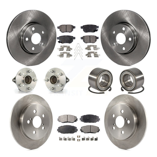 [Avant + Arrière] Kit de Roulement de roue pour Toyota Corolla Matrix Pontiac Vibe KBB-106311