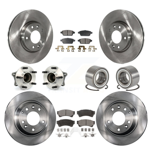 [Avant + Arrière] Kit de Roulement de roue pour 2009-2013 Mazda 6 3.7L KBB-106319