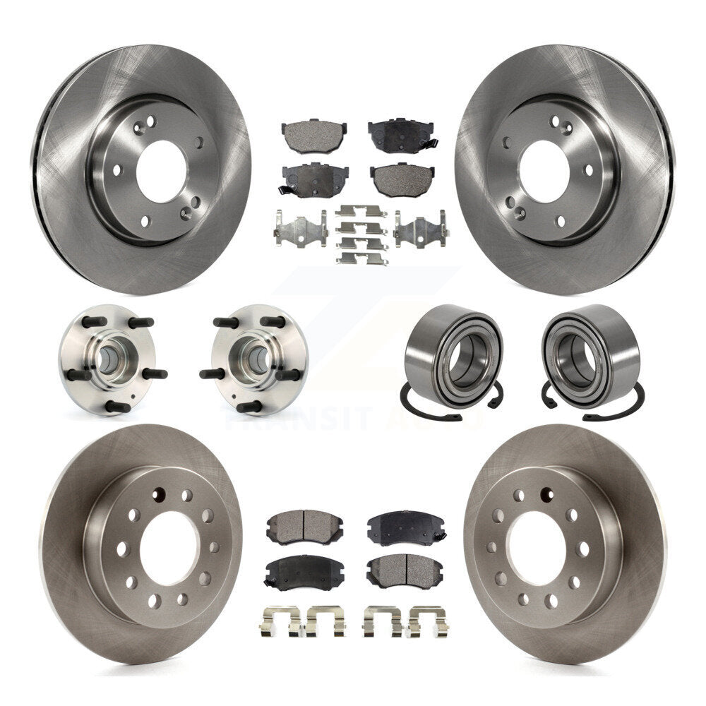 [Avant + Arrière] Kit de Roulement de roue pour Hyundai Tiburon KBB-106323