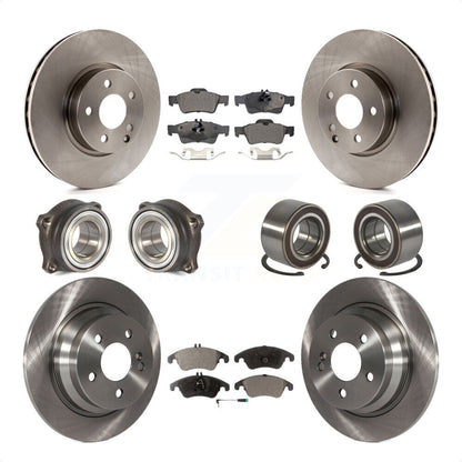 [Avant + Arrière] Kit de Roulement de roue pour 2014-2016 Mercedes-Benz E250 AWD avec 322mm Diameter Rotor KBB-106329 par Transit Auto
