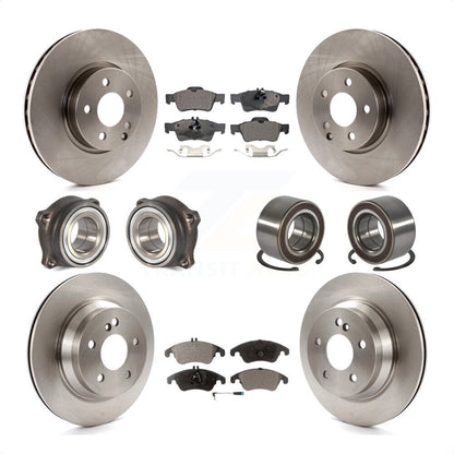[Avant + Arrière] Kit de Roulement de roue pour Mercedes-Benz E350 E400 avec 322mm Diameter Rotor KBB-106330 par Transit Auto